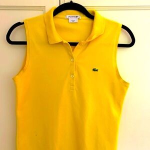 Lacoste Ladies Sleeveless Polo